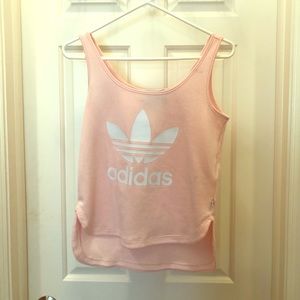 Adidas crop tank top